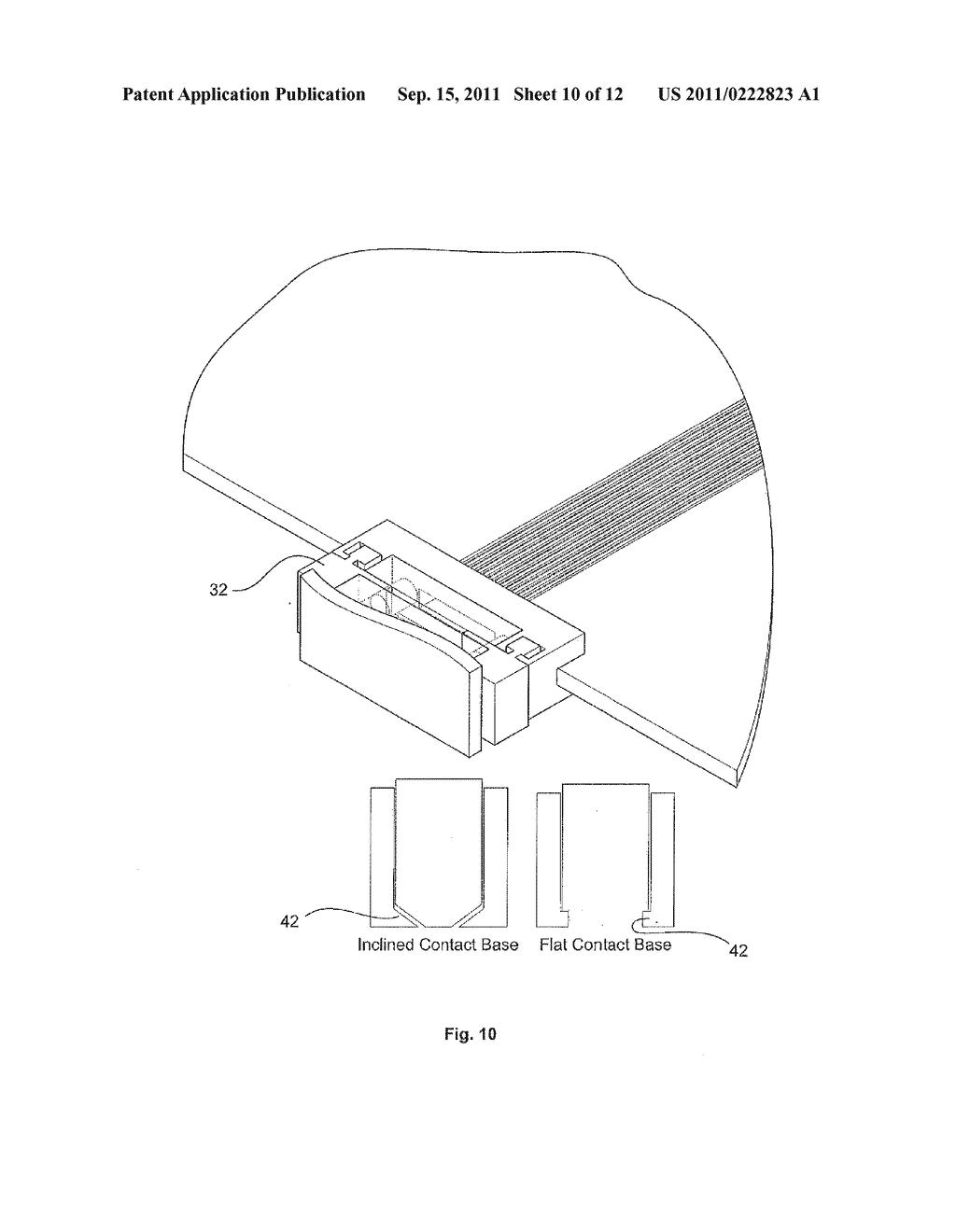 OPTICAL CONNECTOR AND A METHOD OF CONNECTING A USER CIRCUIT TO AN OPTICAL     PRINTED CIRCUIT BOARD - diagram, schematic, and image 11