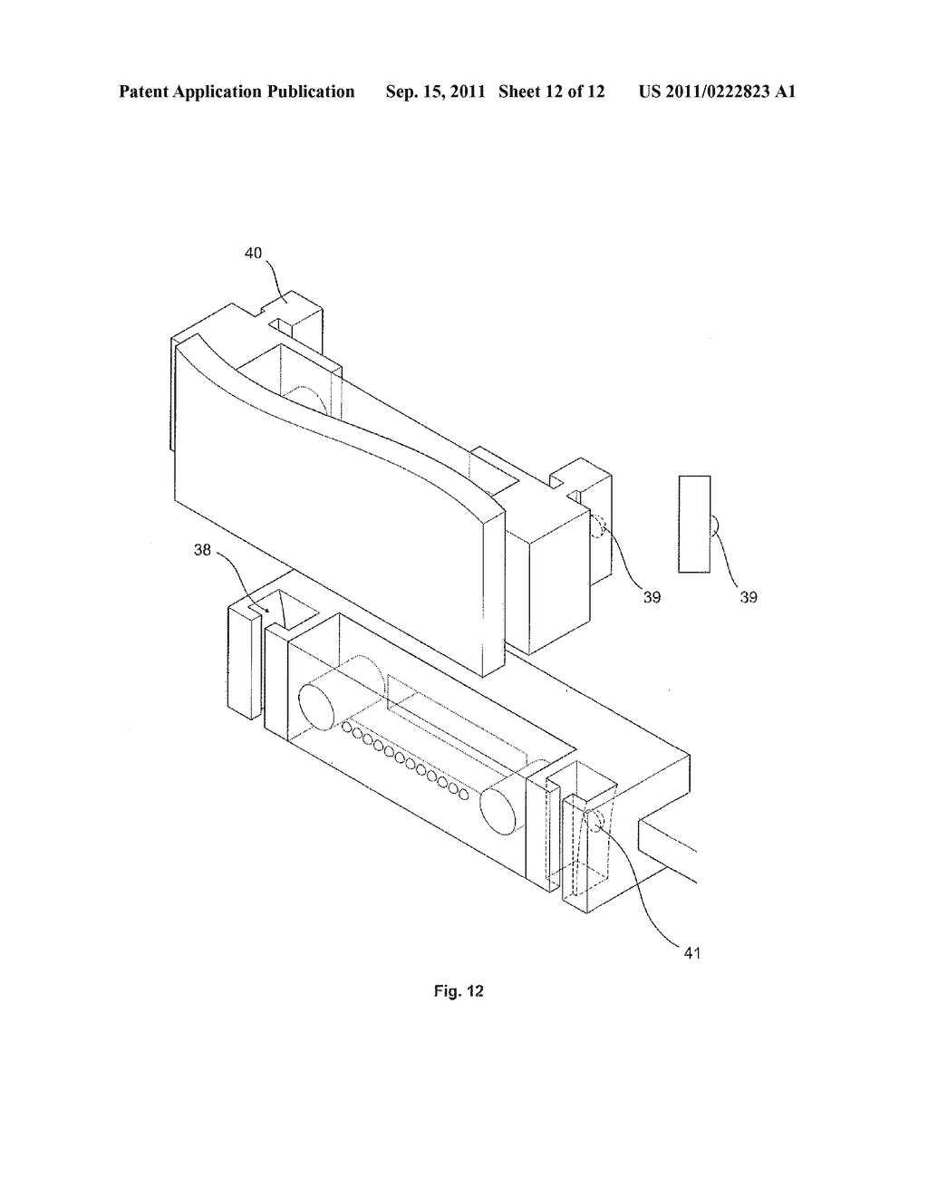 OPTICAL CONNECTOR AND A METHOD OF CONNECTING A USER CIRCUIT TO AN OPTICAL     PRINTED CIRCUIT BOARD - diagram, schematic, and image 13