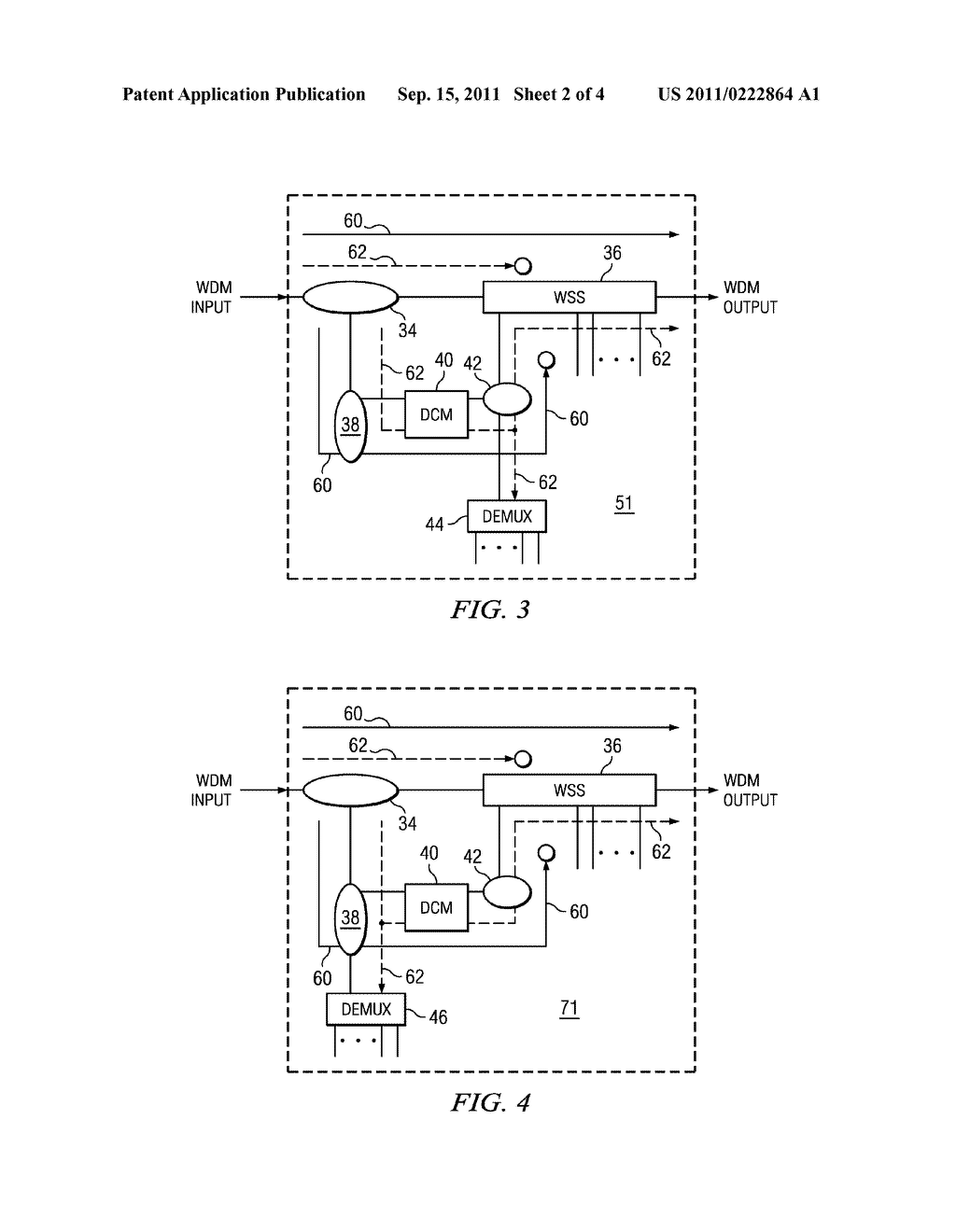 METHOD AND SYSTEM FOR COMPENSATING FOR OPTICAL DISPERSION IN AN OPTICAL     SIGNAL - diagram, schematic, and image 03