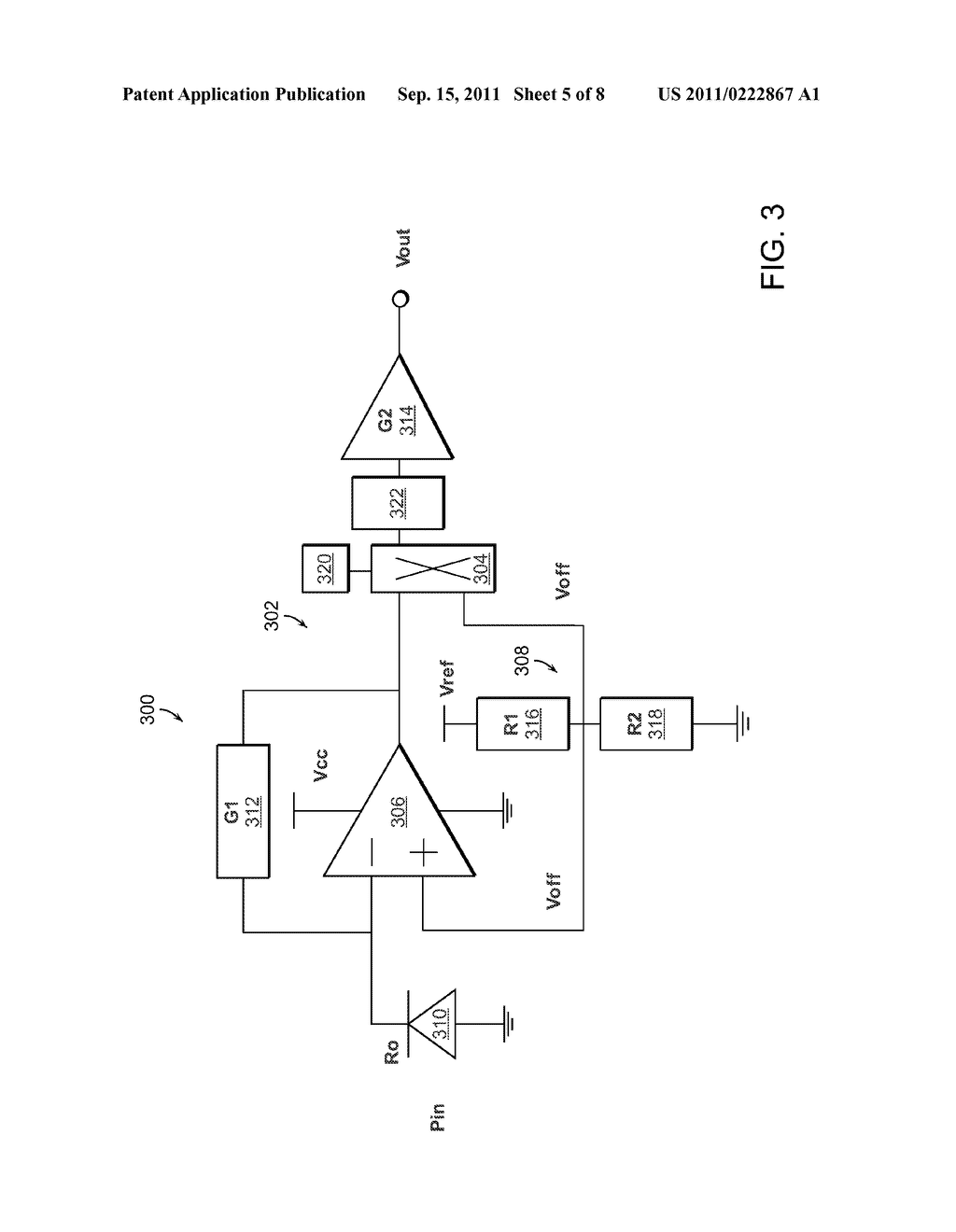 Optical Receiver Using Single Ended Voltage Offset Measurement - diagram, schematic, and image 06