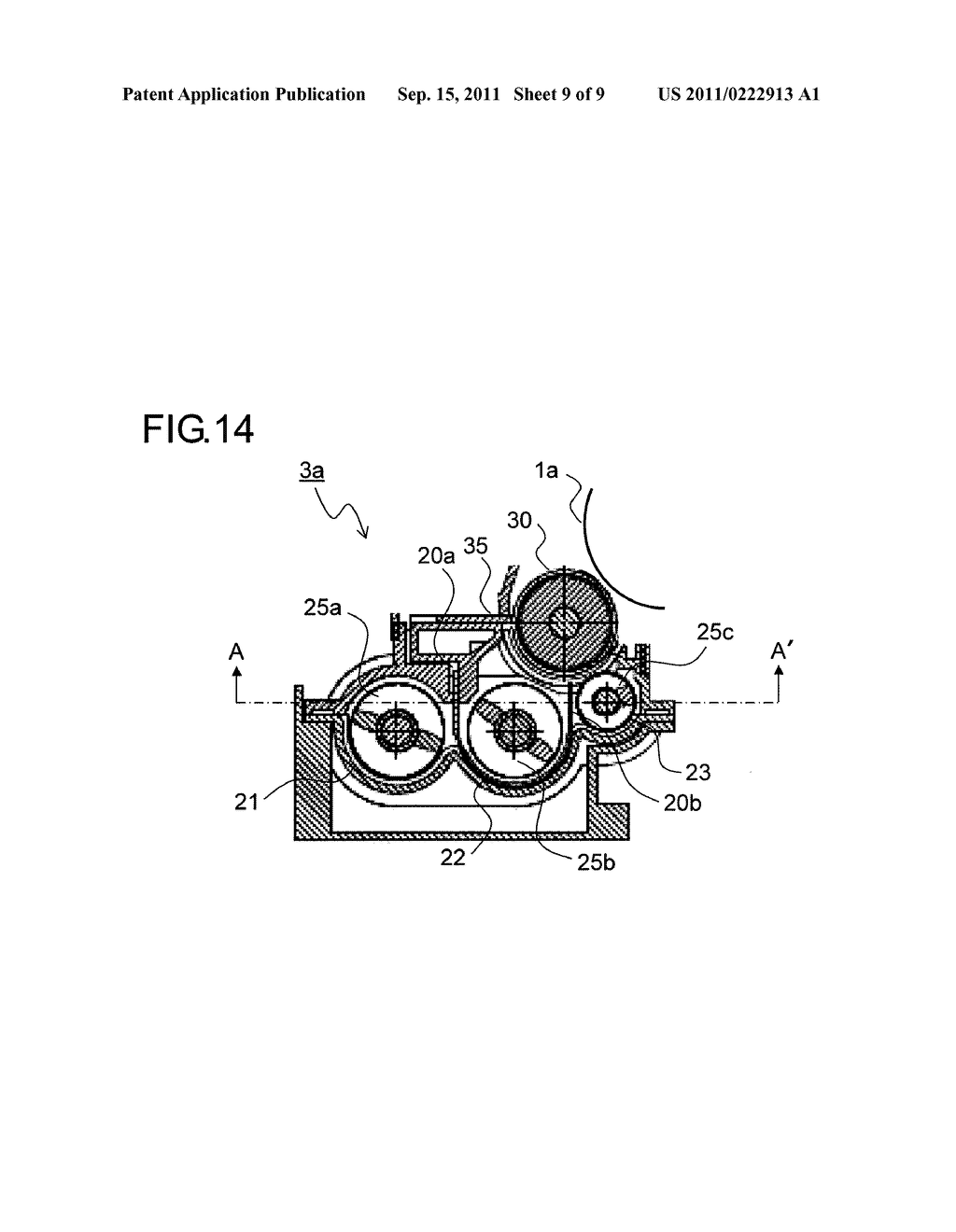 DEVELOPING DEVICE AND IMAGE FORMING APPARATUS INCLUDING THE SAME - diagram, schematic, and image 10