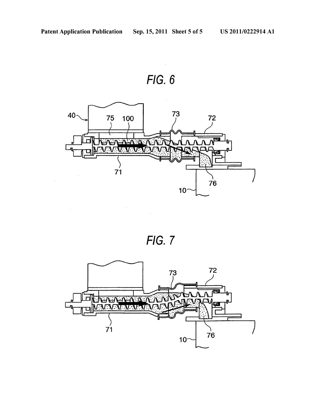 POWDER TRANSPORTING UNIT AND IMAGE FORMING APPARATUS USING THE SAME - diagram, schematic, and image 06