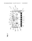 IMAGE FORMING APPARATUS WITH OPENING AND CLOSING ASSEMBLY AND GEARS     MOVABLE THEREWITH diagram and image