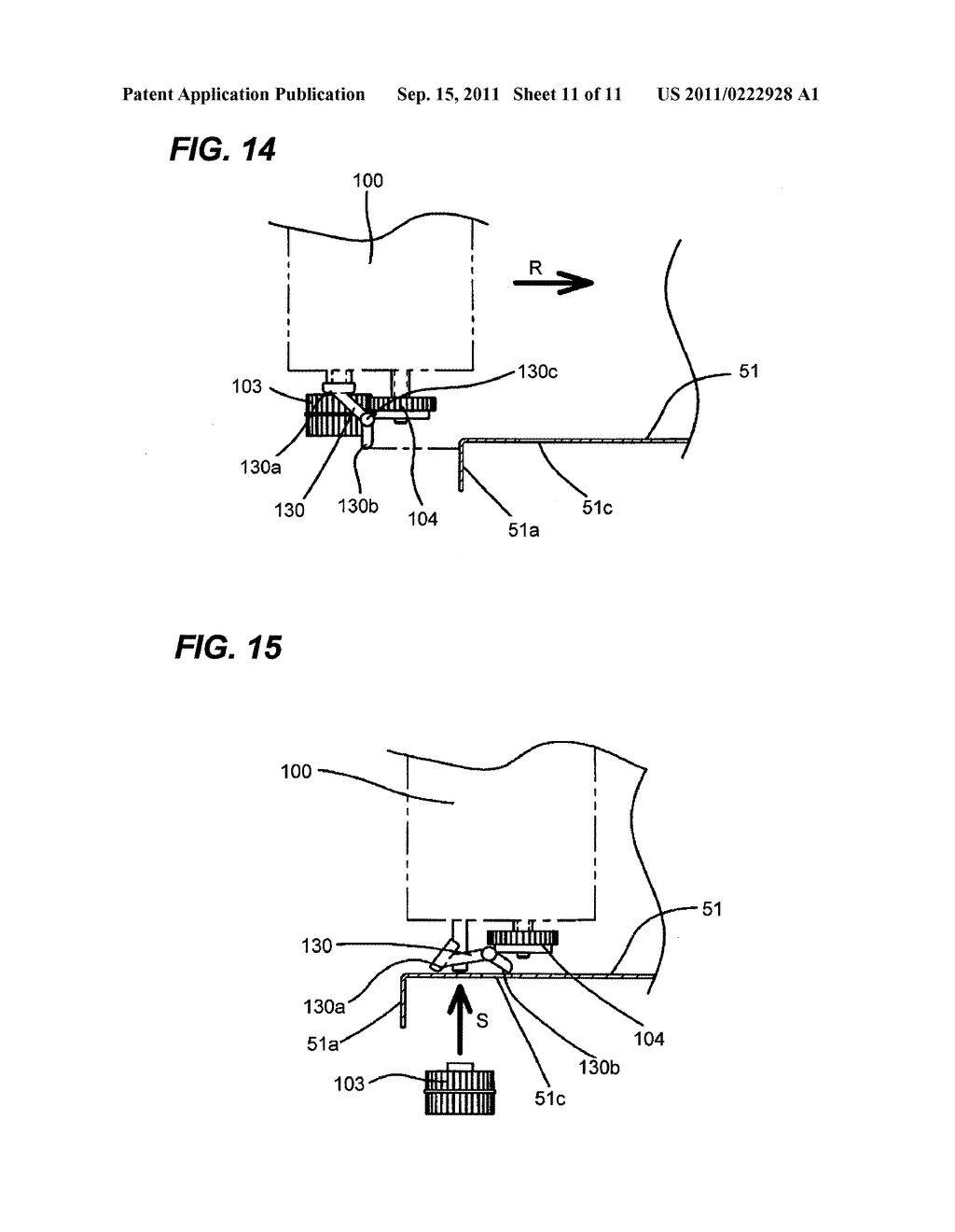 IMAGE FORMING APPARATUS WITH OPENING AND CLOSING ASSEMBLY AND GEARS     MOVABLE THEREWITH - diagram, schematic, and image 12