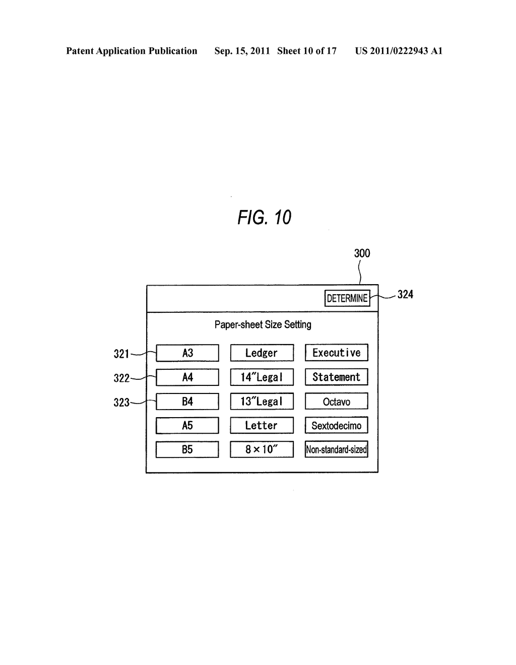 IMAGE FORMATION APPARATUS AND READABLE MEDIUM - diagram, schematic, and image 11