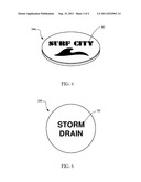 MANHOLE COVER DEVICE diagram and image