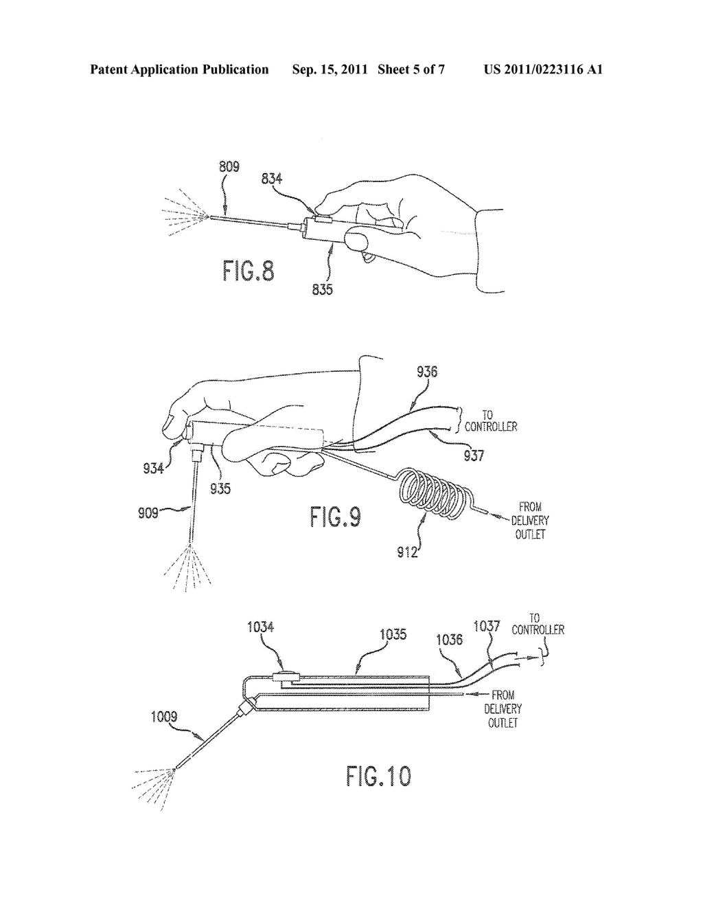 APPARATUS AND METHOD FOR AEROSOL DELIVERY TO THE LUNGS OR OTHER LOCATIONS     OF THE BODY - diagram, schematic, and image 06