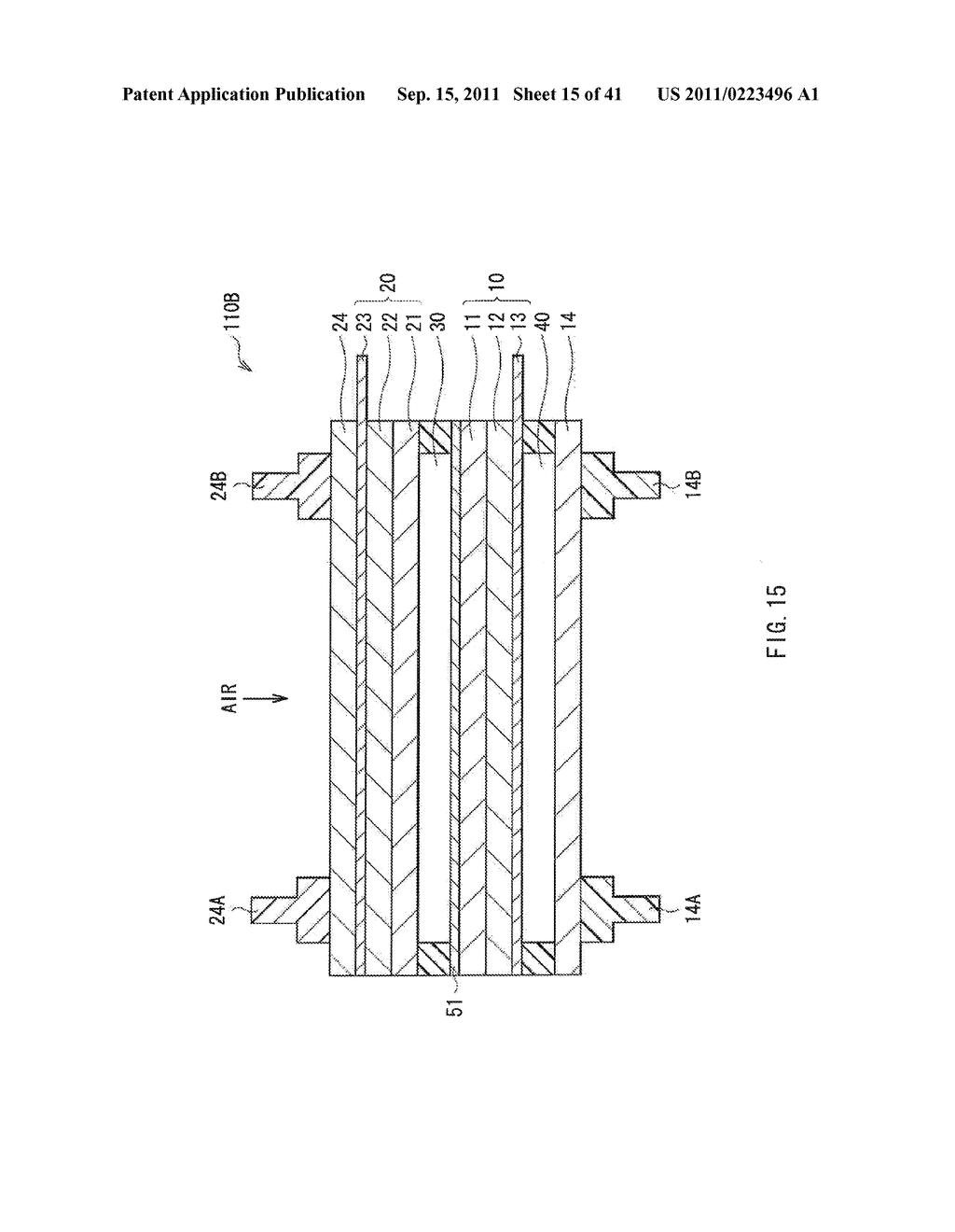 FUEL CELL STACK SYSTEM, CHANNEL STRUCTURE, FUEL CELL, ELECTRODE AND     ELECTRONIC DEVICE - diagram, schematic, and image 16