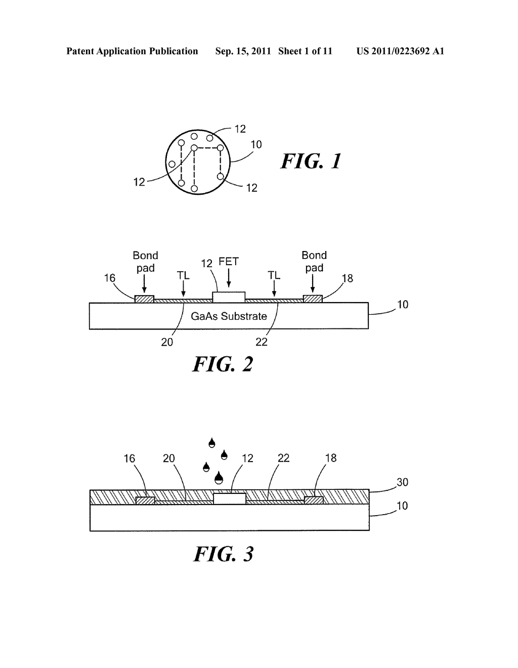 MICROWAVE INTEGRATED CIRCUIT PACKAGE AND METHOD FOR FORMING SUCH PACKAGE - diagram, schematic, and image 02