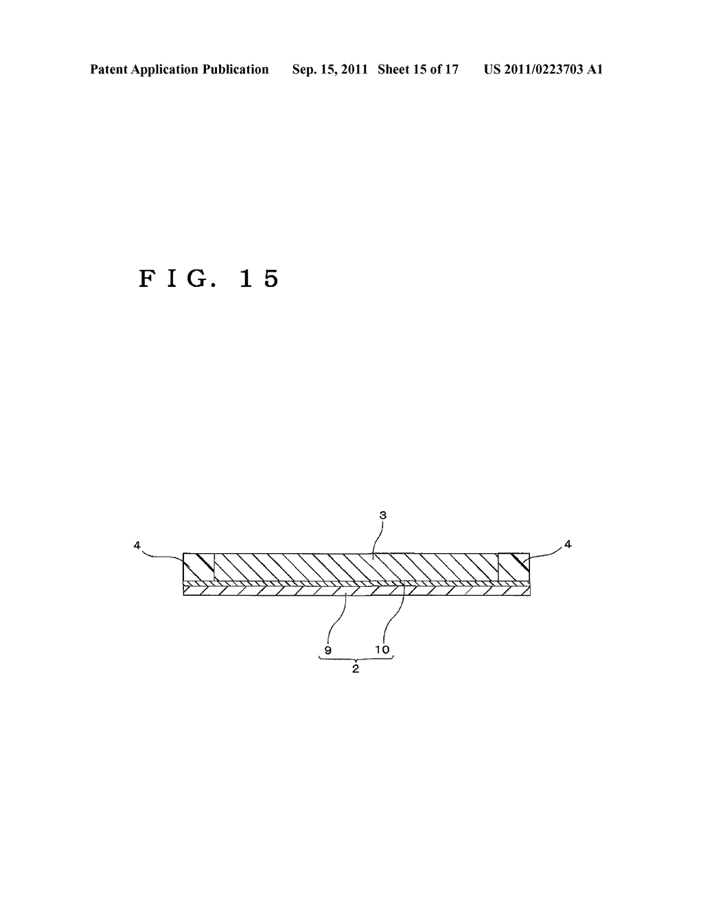 SEALING LAMINATED SHEET FOR ELECTRONIC DEVICE AND ELECTRONIC DEVICE     PRODUCTION METHOD USING SAME - diagram, schematic, and image 16