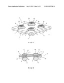 Electrical connector for connecting an adaptor board or electrical     component to a main printed circuit board diagram and image