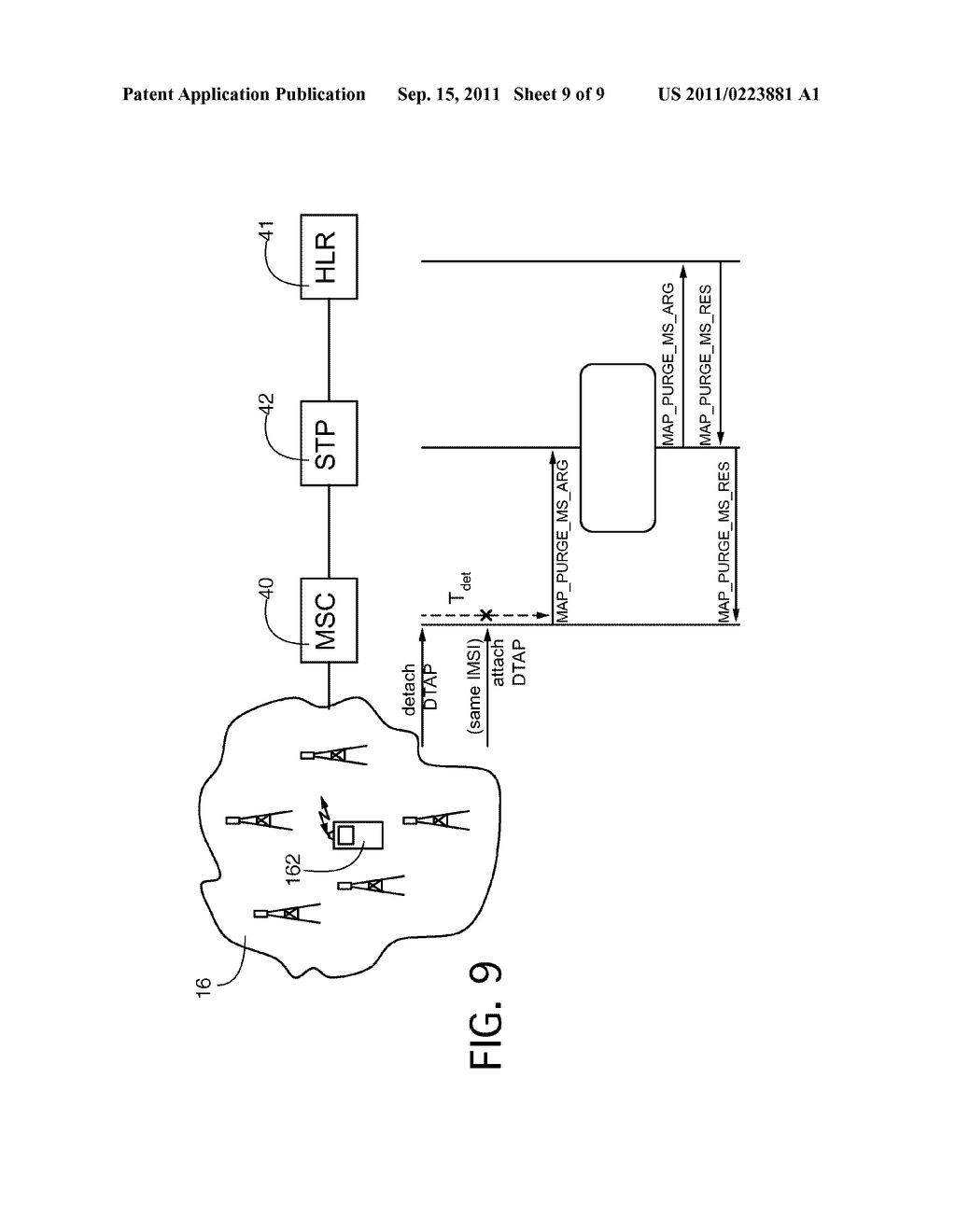 METHOD FOR SENDING EMERGENCY MESSAGES TO MOBILE TERMINALS - diagram, schematic, and image 10