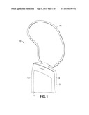 Strap For Portable Device With Light Indicator diagram and image