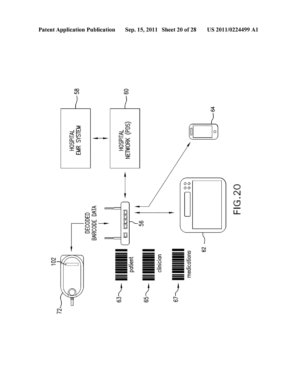 BODY-WORN VITAL SIGN MONITOR - diagram, schematic, and image 21