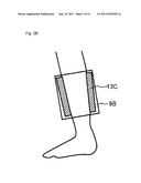 BLOOD PRESSURE INFORMATION MEASUREMENT DEVICE FOR MEASURING PULSE WAVE     PROPAGATION SPEED AS BLOOD PRESSURE INFORMATION diagram and image