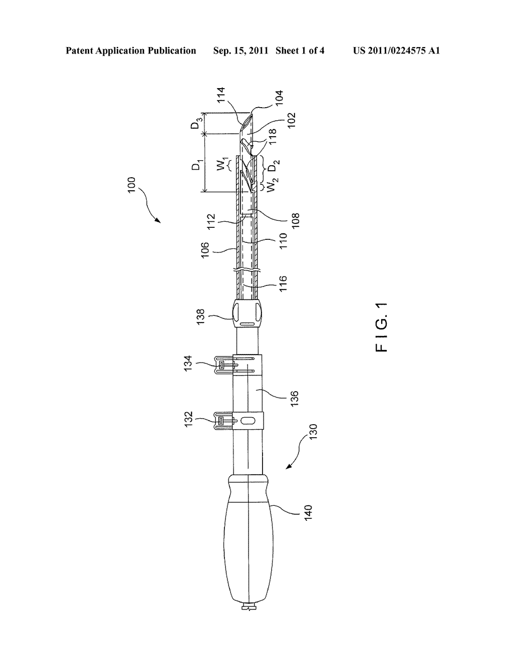 Needle with Helical Grooves Converting Axial Movement to Rotational     Movement - diagram, schematic, and image 02