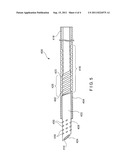 Needle with Helical Grooves Converting Axial Movement to Rotational     Movement diagram and image