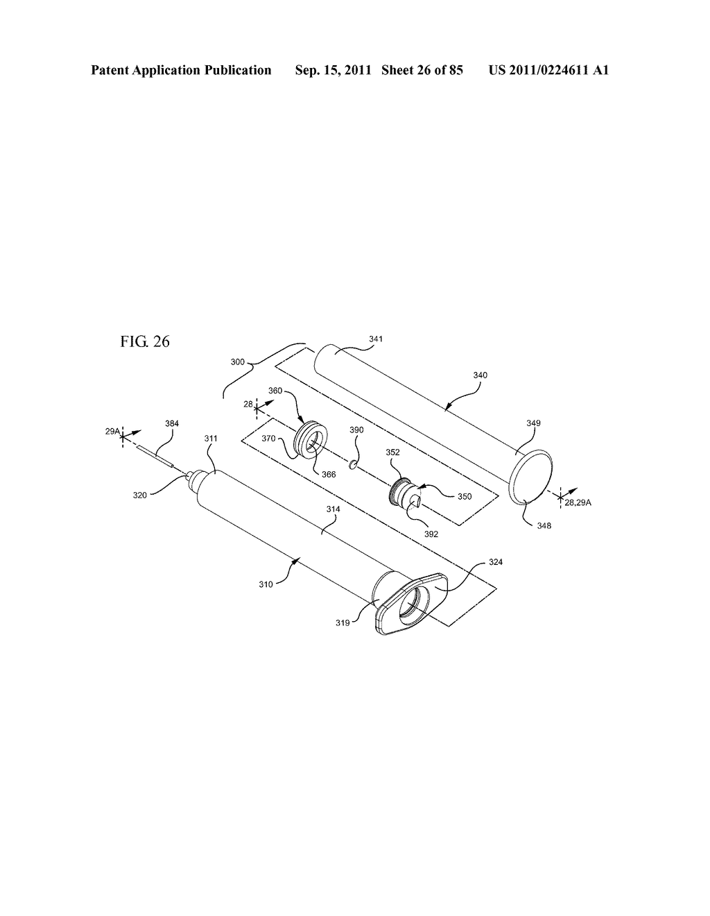 MEDICAL DEVICE INCLUDING AN AIR EVACUATION SYSTEM - diagram, schematic, and image 27