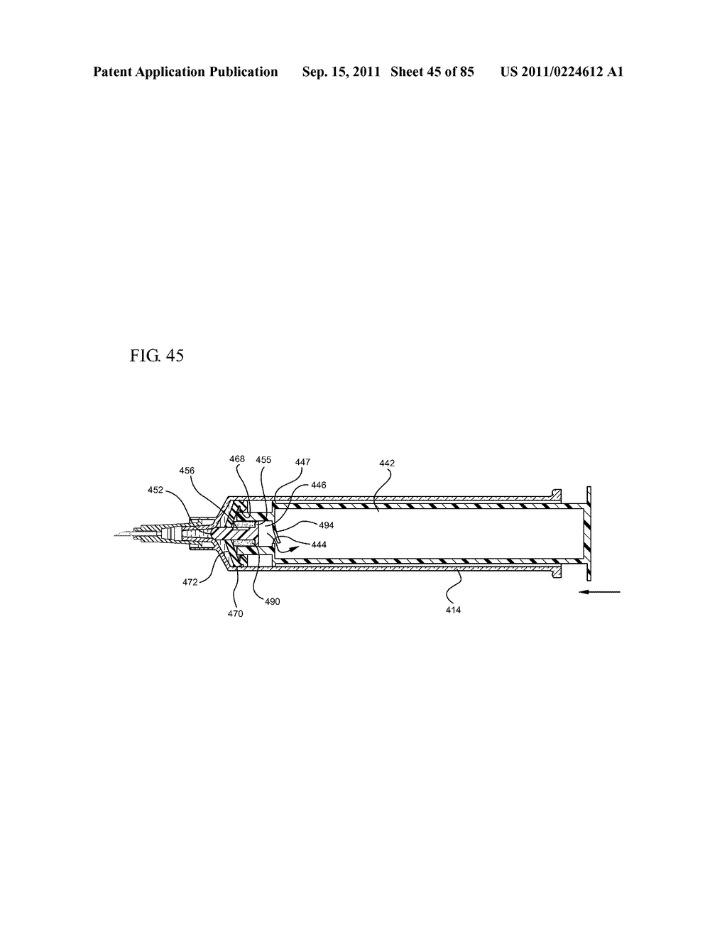 MEDICAL DEVICE INCLUDING AN AIR EVACUATION SYSTEM - diagram, schematic, and image 46