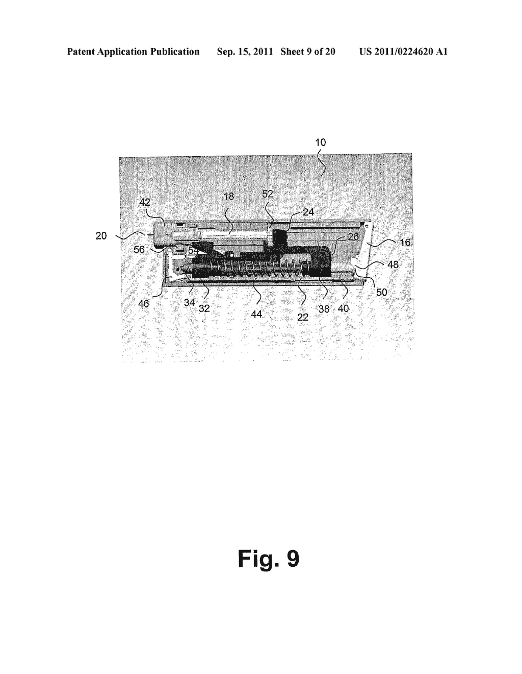 AUTO INJECTOR WITH A ROTATABLE RELEASE SHAFT - diagram, schematic, and image 10