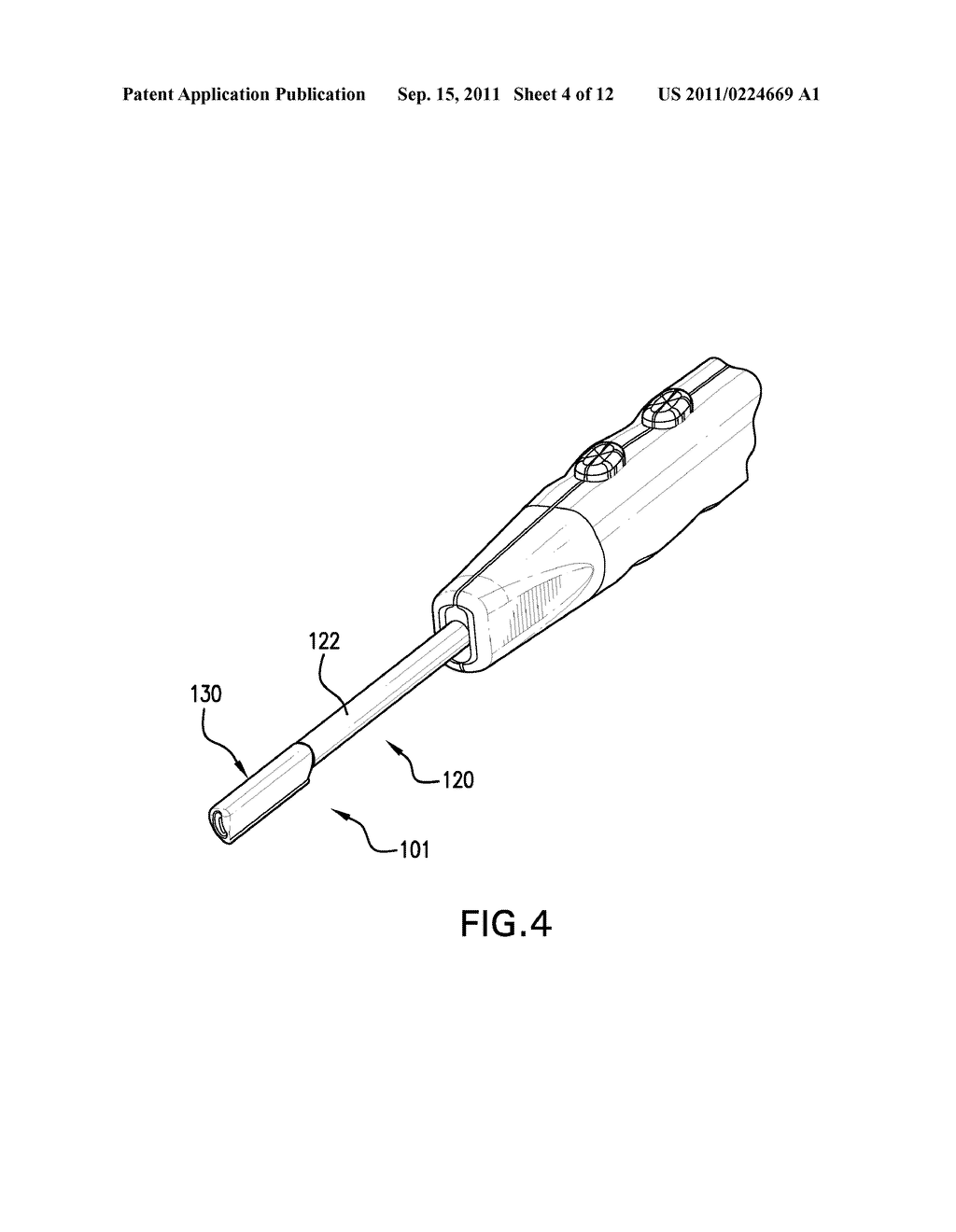 Bipolar Electrosurgical Cutter with Position Insensitive Return Electrode     Contact - diagram, schematic, and image 05