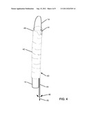 APPARATUS AND METHOD FOR ANCHORING AN ELONGATED OBJECT IN BODY LUMENS diagram and image