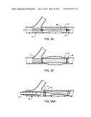 METHODS AND DEVICES FOR PROTECTING A PASSAGEWAY IN A BODY WHEN ADVANCING     DEVICES THROUGH THE PASSAGEWAY diagram and image