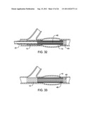 METHODS AND DEVICES FOR PROTECTING A PASSAGEWAY IN A BODY WHEN ADVANCING     DEVICES THROUGH THE PASSAGEWAY diagram and image