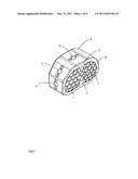 IMPLANT FOR FUSING SPINAL COLUMN SEGMENTS diagram and image