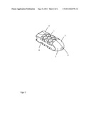 IMPLANT FOR FUSING SPINAL COLUMN SEGMENTS diagram and image