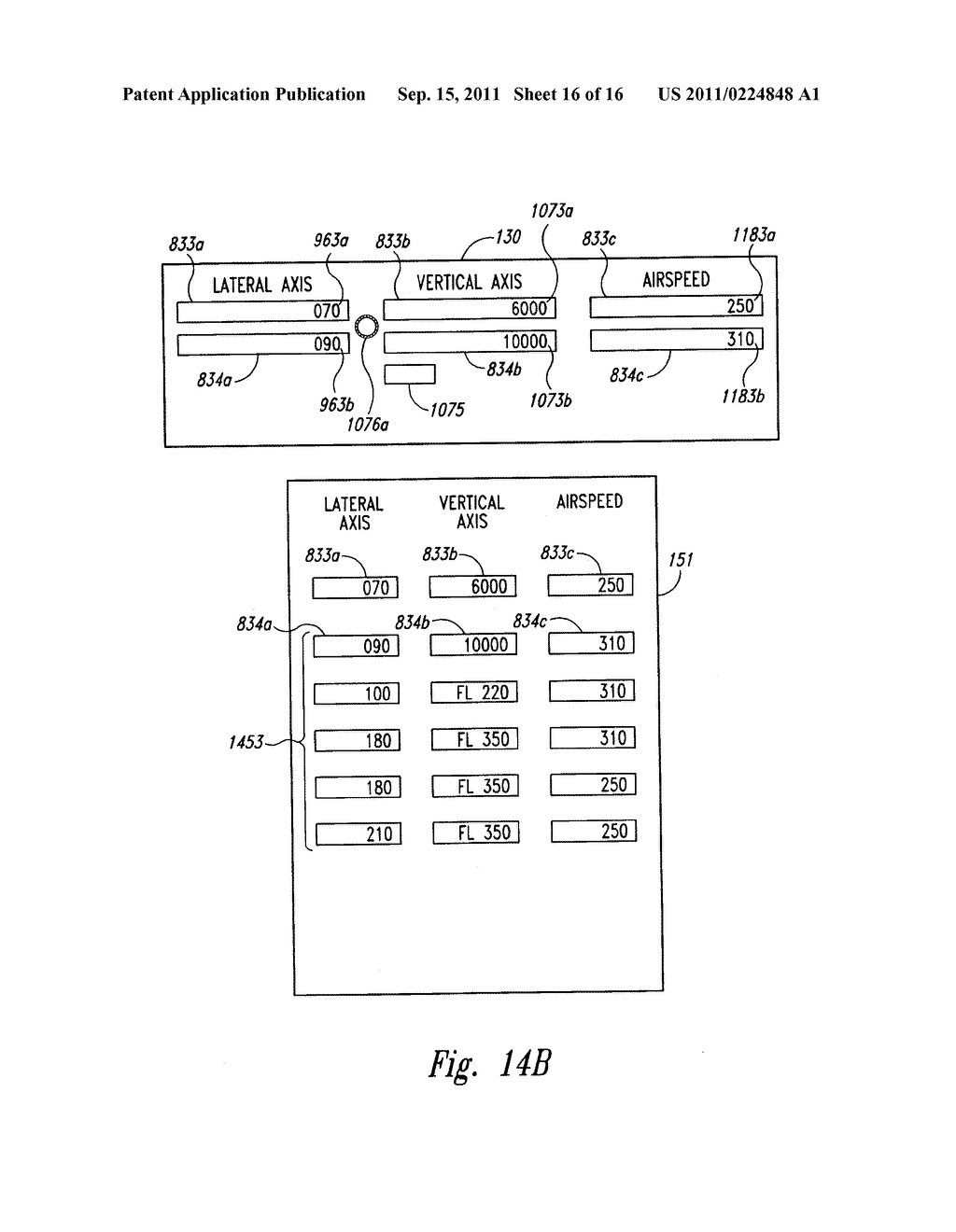 APPARATUSES AND METHODS FOR DISPLAYING AND RECEIVING TACTICAL AND     STRATEGIC FLIGHT GUIDANCE INFORMATION - diagram, schematic, and image 17