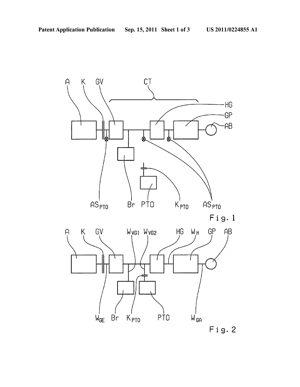 METHOD FOR RUNNING A DRIVE LINE - diagram, schematic, and image 02