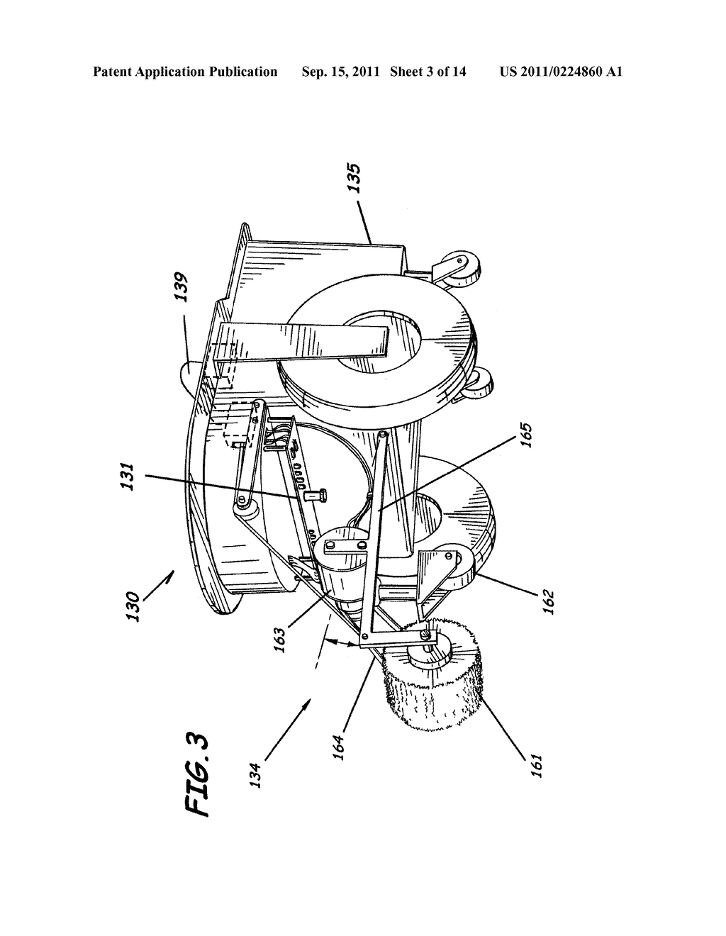 APPARATUS FOR CLEANING LINES ON A PLAYING SURFACE AND ASSOCIATED METHODS,     HANDLE ENHANCEMENTS - diagram, schematic, and image 04