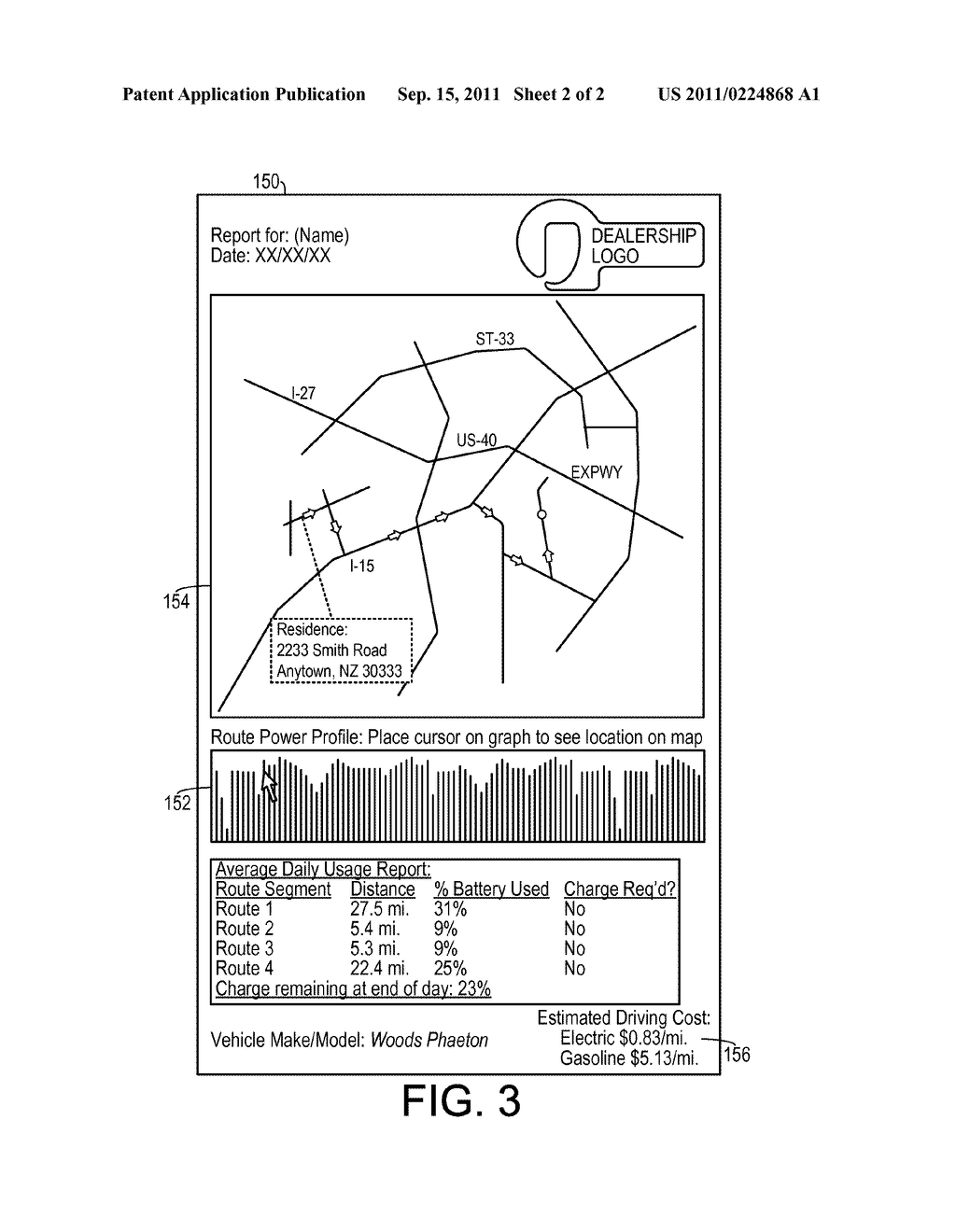 System for Determining Driving Pattern Suitability for Electric Vehicles - diagram, schematic, and image 03