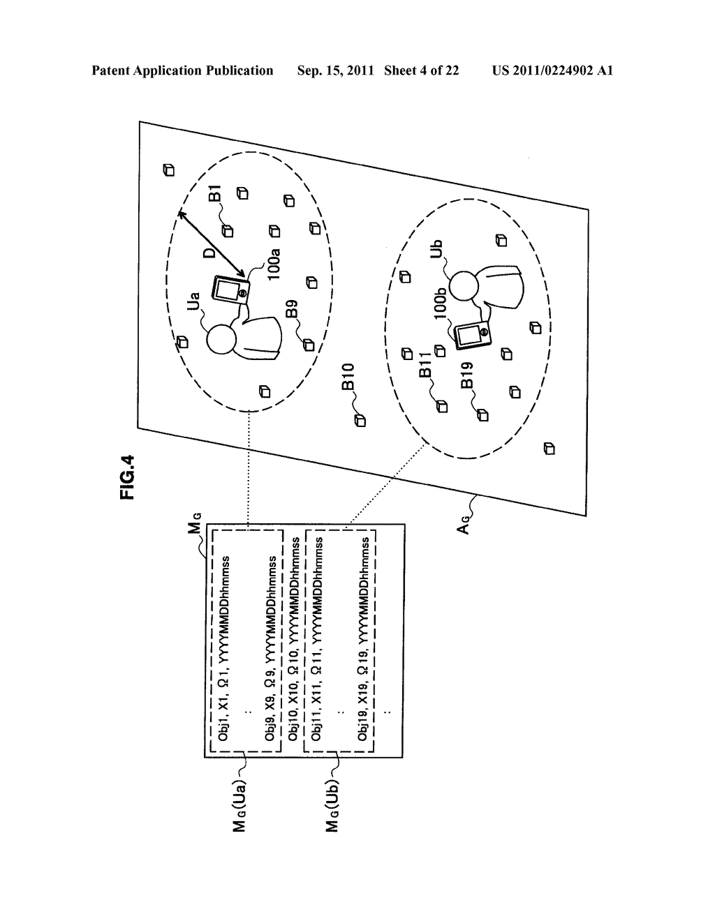 INFORMATION PROCESSING DEVICE, MAP UPDATE METHOD, PROGRAM, AND INFORMATION     PROCESSING SYSTEM - diagram, schematic, and image 05