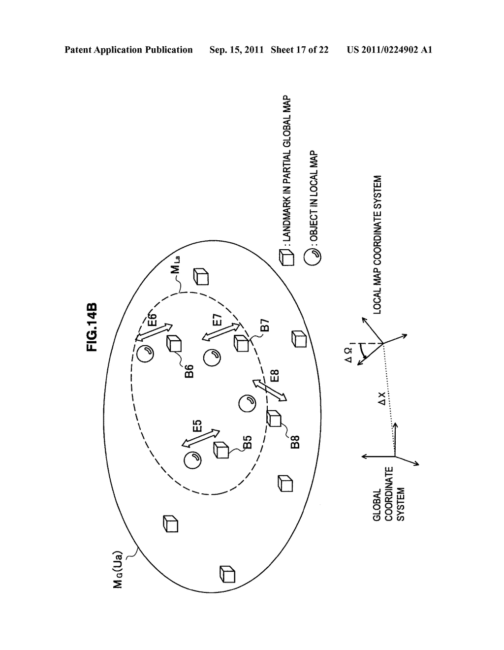 INFORMATION PROCESSING DEVICE, MAP UPDATE METHOD, PROGRAM, AND INFORMATION     PROCESSING SYSTEM - diagram, schematic, and image 18