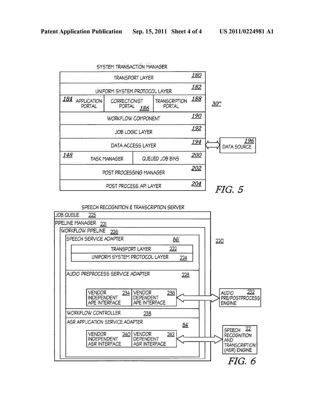 DYNAMIC SPEECH RECOGNITION AND TRANSCRIPTION AMONG USERS HAVING     HETEROGENEOUS PROTOCOLS - diagram, schematic, and image 05