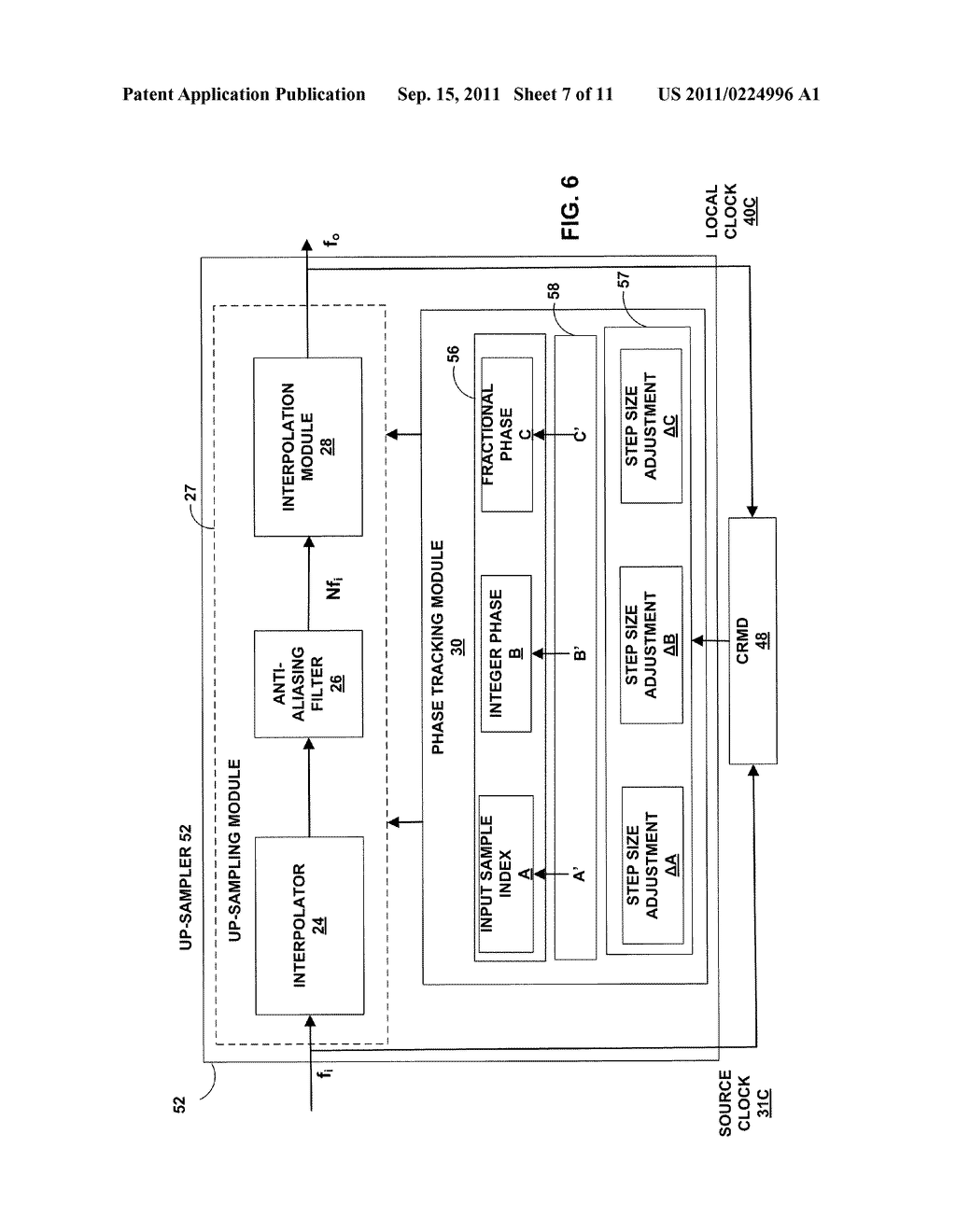 ADJUSTABLE SAMPLING RATE CONVERTER - diagram, schematic, and image 08