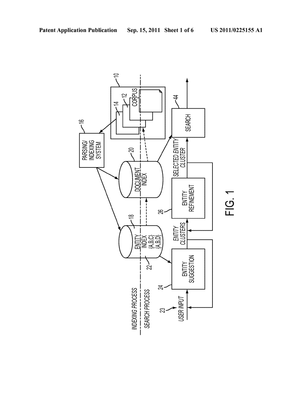 SYSTEM AND METHOD FOR GUIDING ENTITY-BASED SEARCHING - diagram, schematic, and image 02