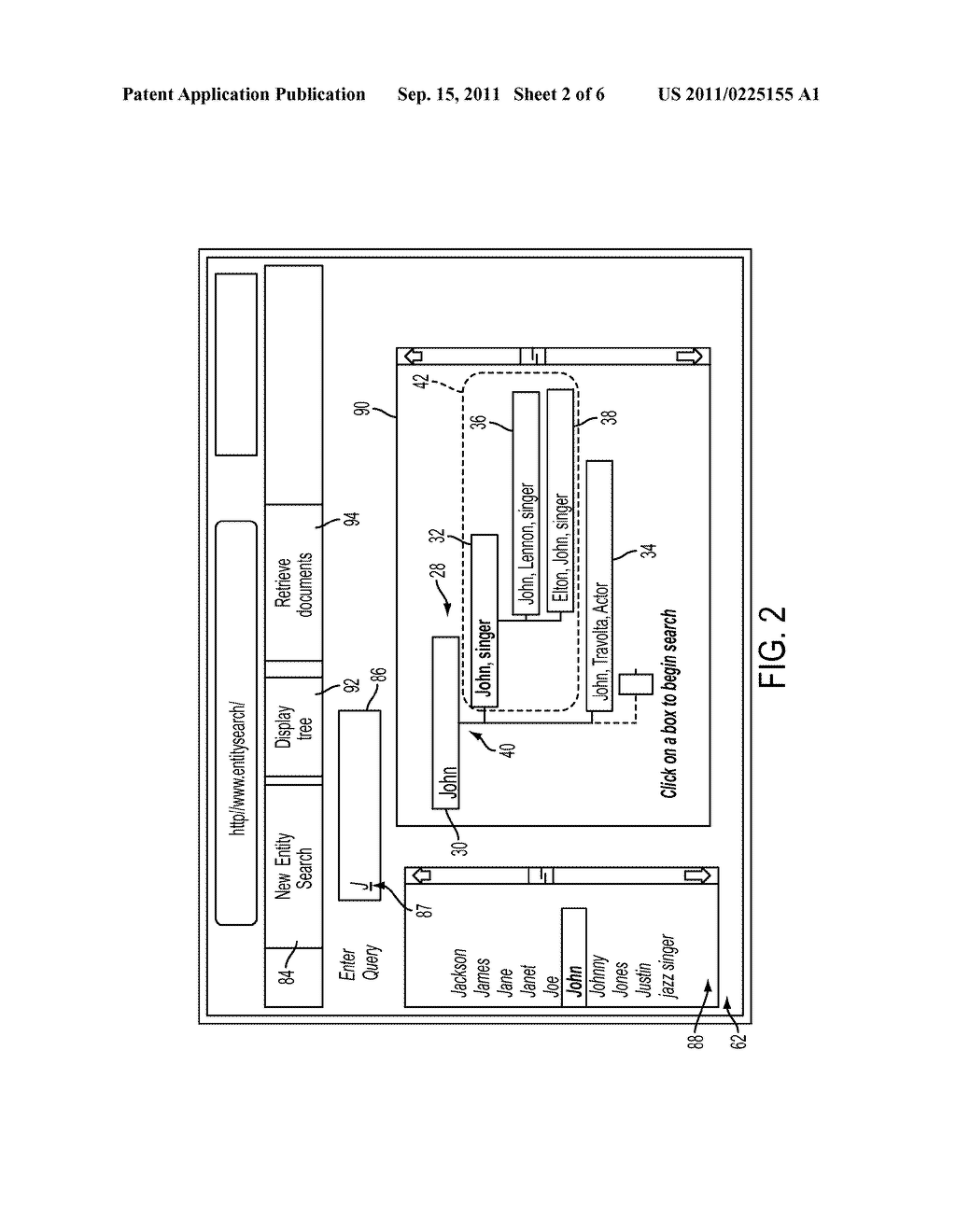 SYSTEM AND METHOD FOR GUIDING ENTITY-BASED SEARCHING - diagram, schematic, and image 03