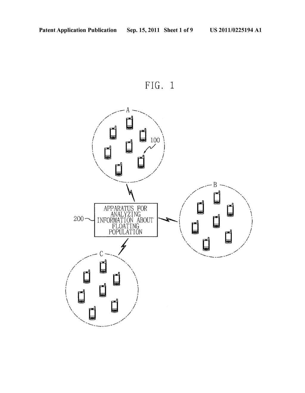 APPARATUS AND METHOD FOR ANALYZING INFORMATION ABOUT FLOATING POPULATION - diagram, schematic, and image 02