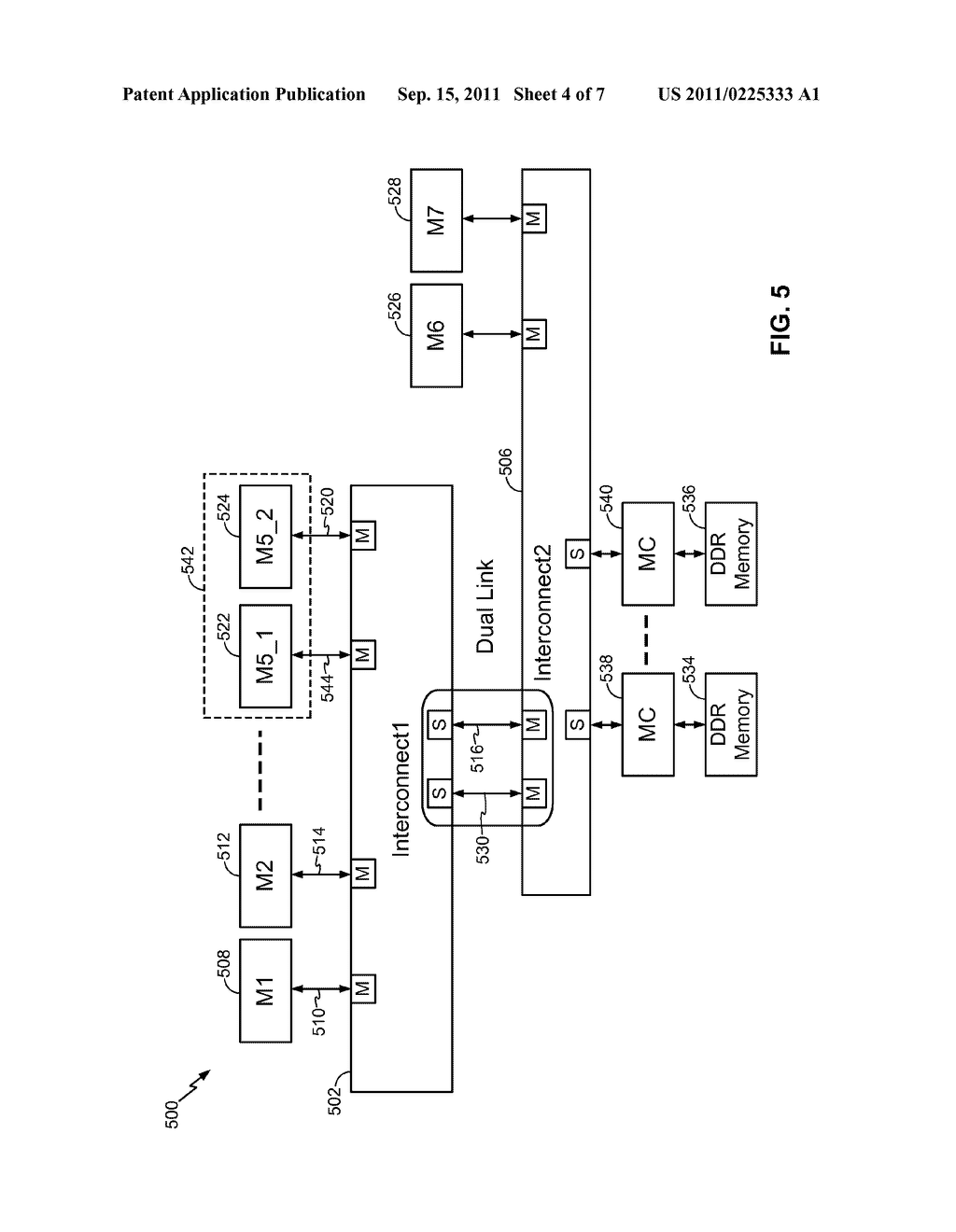 Interconnect Coupled to Master Device Via at Least Two Different     Connections - diagram, schematic, and image 05