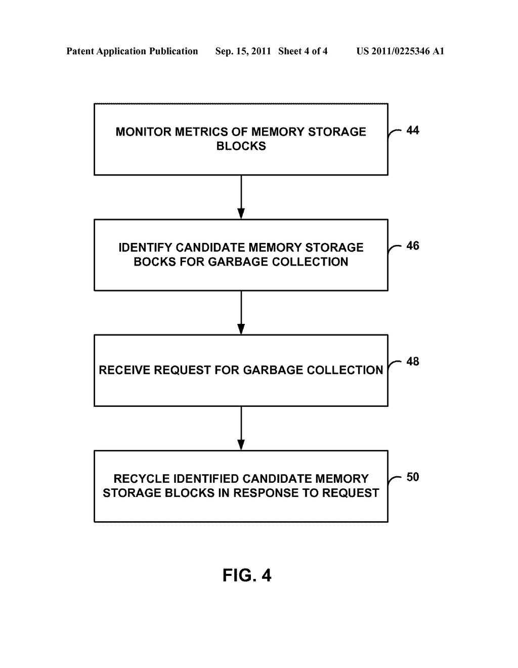 GARBAGE COLLECTION IN A STORAGE DEVICE - diagram, schematic, and image 05