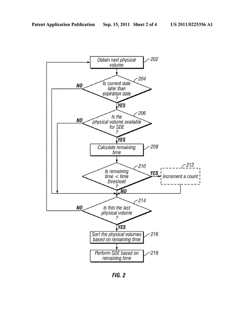 Method for Determining Allocation of Tape Drive Resources for a Secure     Data Erase Process - diagram, schematic, and image 03