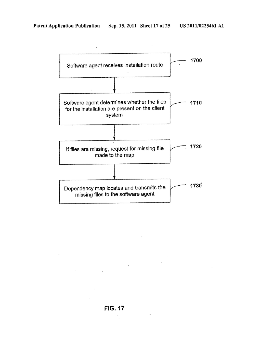 APPARATUS AND METHOD TO DETECT AND TRACK SOFTWARE INSTALLATION ERRORS - diagram, schematic, and image 18