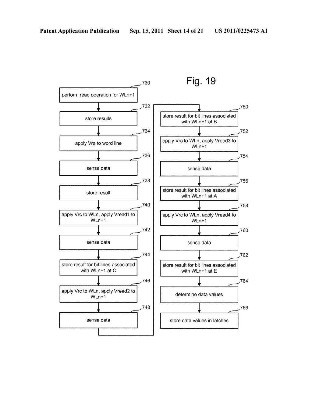 READ OPERATION FOR NON-VOLATILE STORAGE WITH COMPENSATION FOR COUPLING - diagram, schematic, and image 15