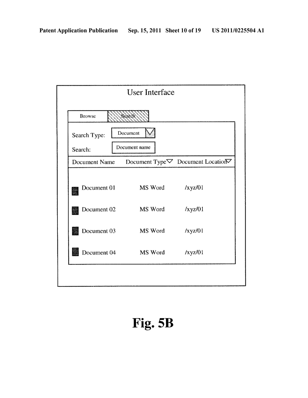 Document Management Systems, Apparatuses And Methods Configured To Provide     User Interface Customized For Specific User - diagram, schematic, and image 11