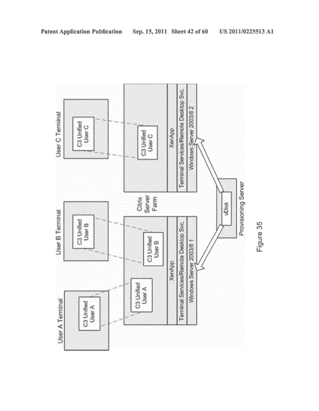 SCALABLE HIGH-PERFORMANCE INTERACTIVE REAL-TIME MEDIA ARCHITECTURES FOR     VIRTUAL DESKTOP ENVIRONMENTS - diagram, schematic, and image 43