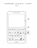 TEXT INPUT METHOD IN PORTABLE DEVICE AND PORTABLE DEVICE SUPPORTING THE     SAME diagram and image