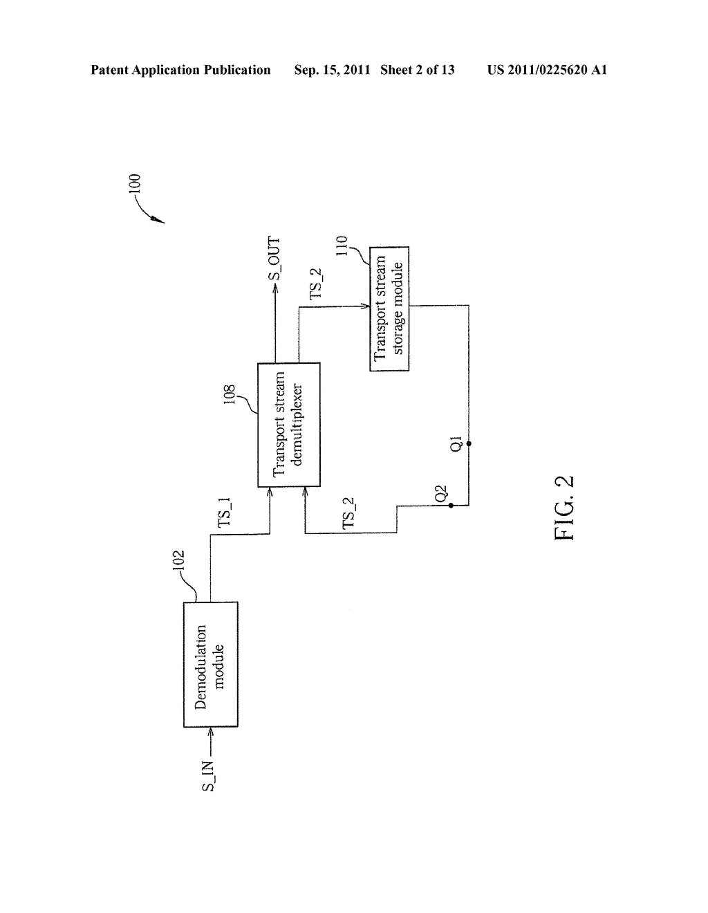 TRANSPORT STREAM PROCESSING APPARATUS CAPABLE OF STORING TRANSPORT STREAM     BEFORE THE TRANSPORT STREAM IS DESCRAMBLED AND THEN DESCRAMBLING THE     STORED TRANSPORT STREAM FOR PLAYBACK - diagram, schematic, and image 03